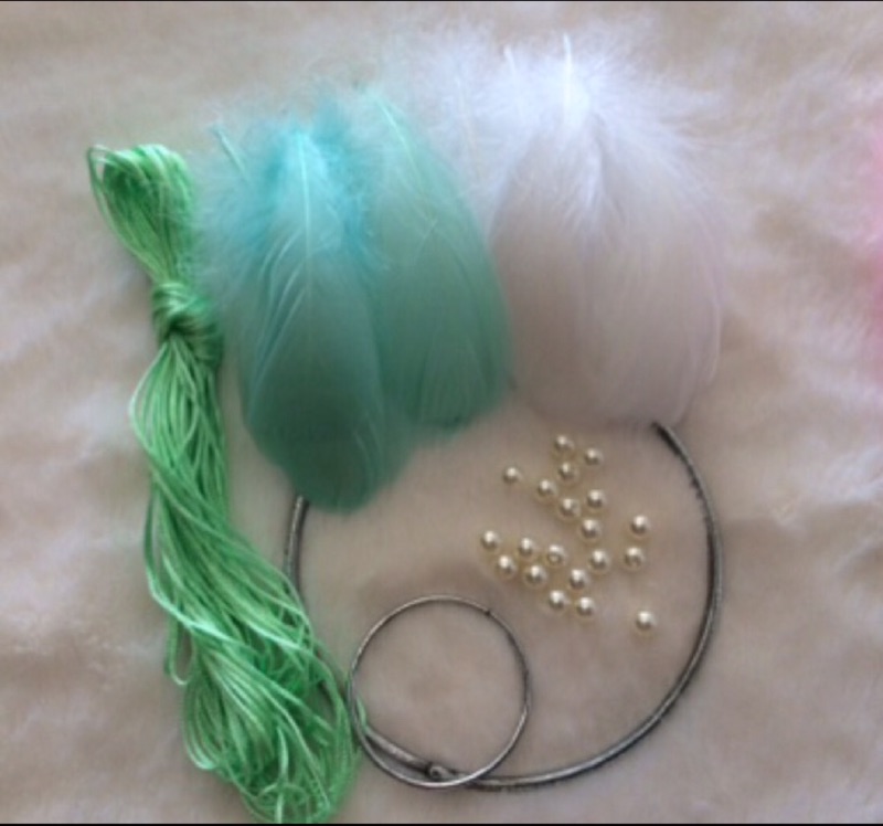 Bộ nguyên liệu làm dreamcatcher