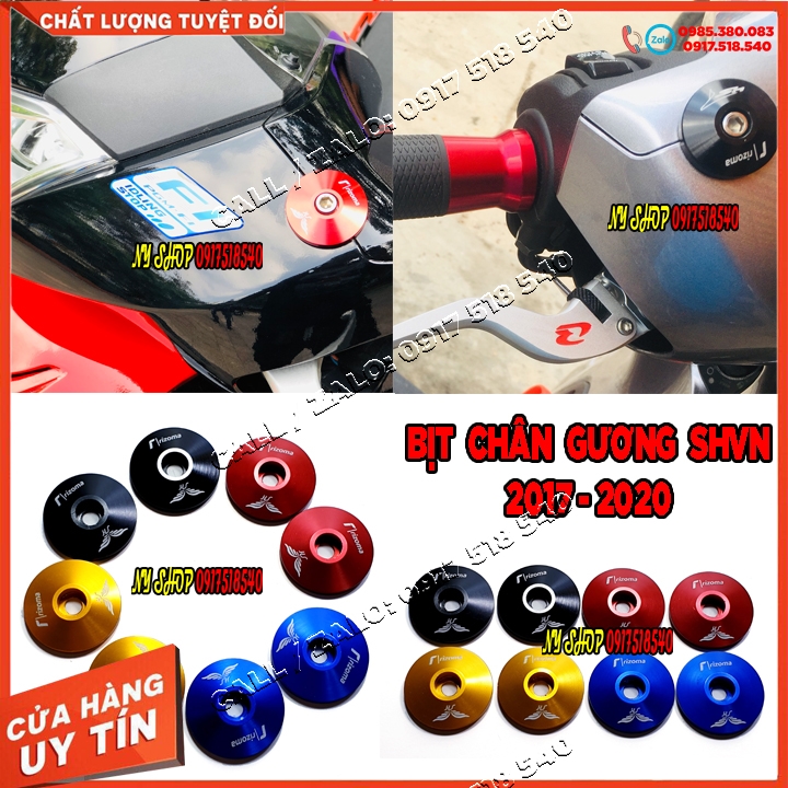 NÚT BỊT CHÂN GƯƠNG SH 2020 - 2021 SH 2017- 2019 ( GIÁ 1 CHIẾC)