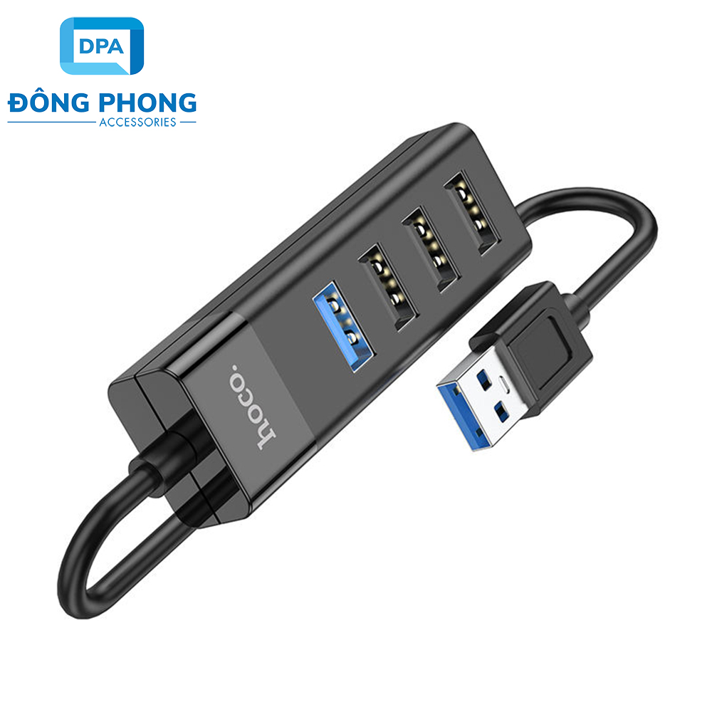Bộ Chia Cổng USB 2.0, USB 3.0 Hoco HB25 Chính Hãng