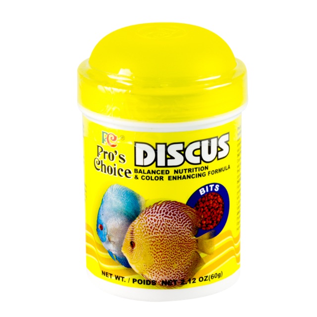 Thức ăn cá dĩa Discus Bits Pros Choice dạng hạt
