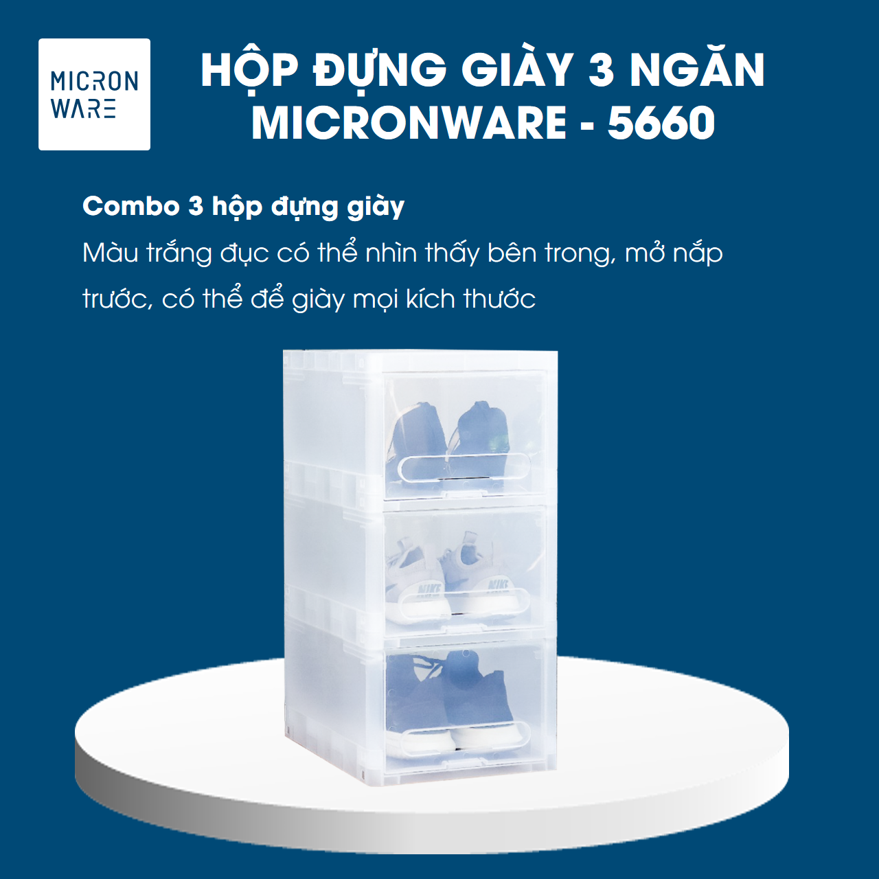 Kệ đựng giày 3 ngăn - JCP5660