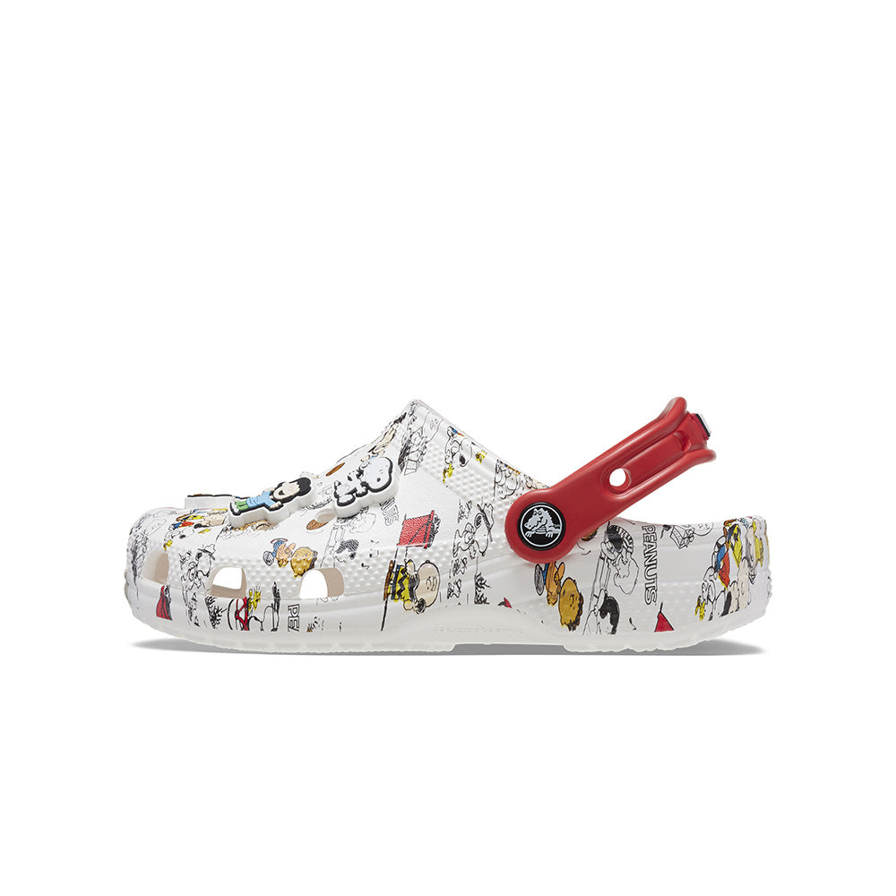 Giày Clog Trẻ Em Crocs Peanuts Classic - White
