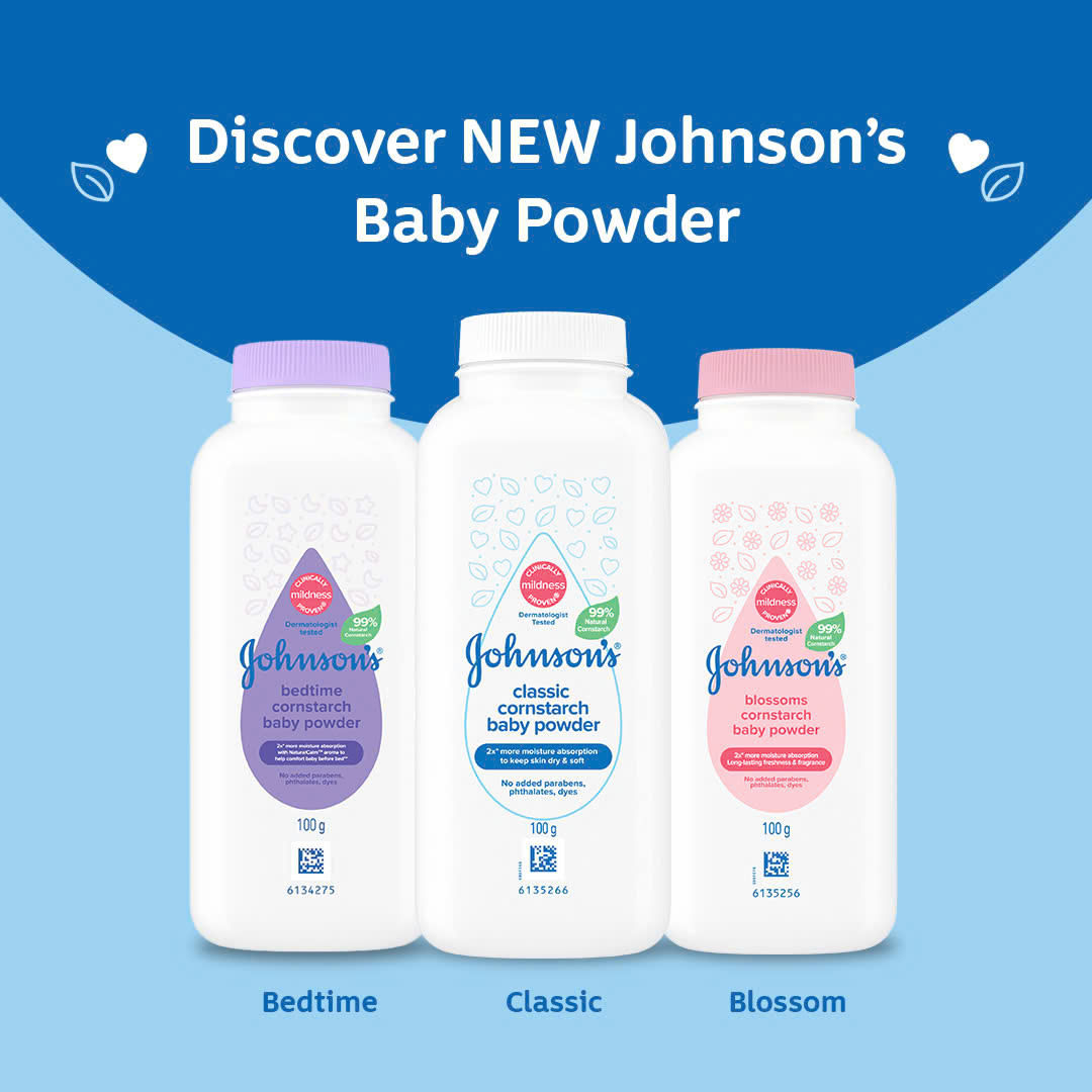 Phấn Johnson Baby Phấn rôm sẩy Thái Lan 50g 100g 200g 400g