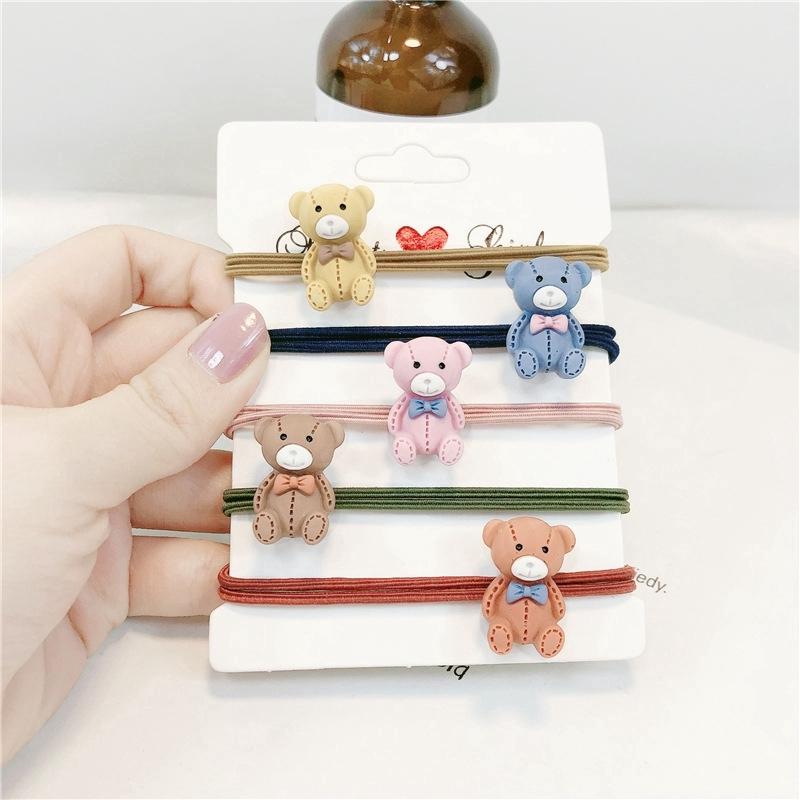 (01PCS) THUN CỘT TÓC CHÚ GẤU