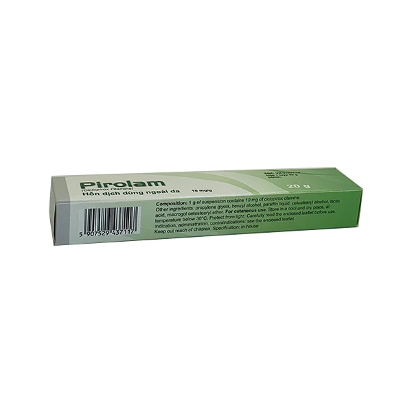 Pirolam Cutaneous Suspension 20g