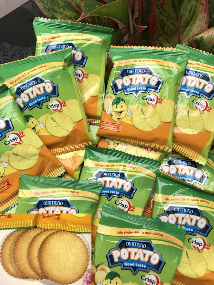Bánh Quy Khoai Tây Mặn - 100G