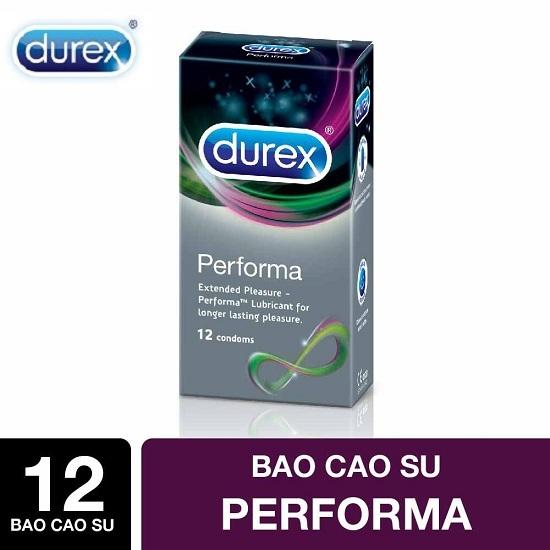 [HCM]Bộ sản phẩm Durex YÊU NÍN THỞ ( Gel bôi trơn Durex Play Strawberry 100ml + 1 Bao cao su  Durex Performa 12s ) - Hãng phân phối chính thức