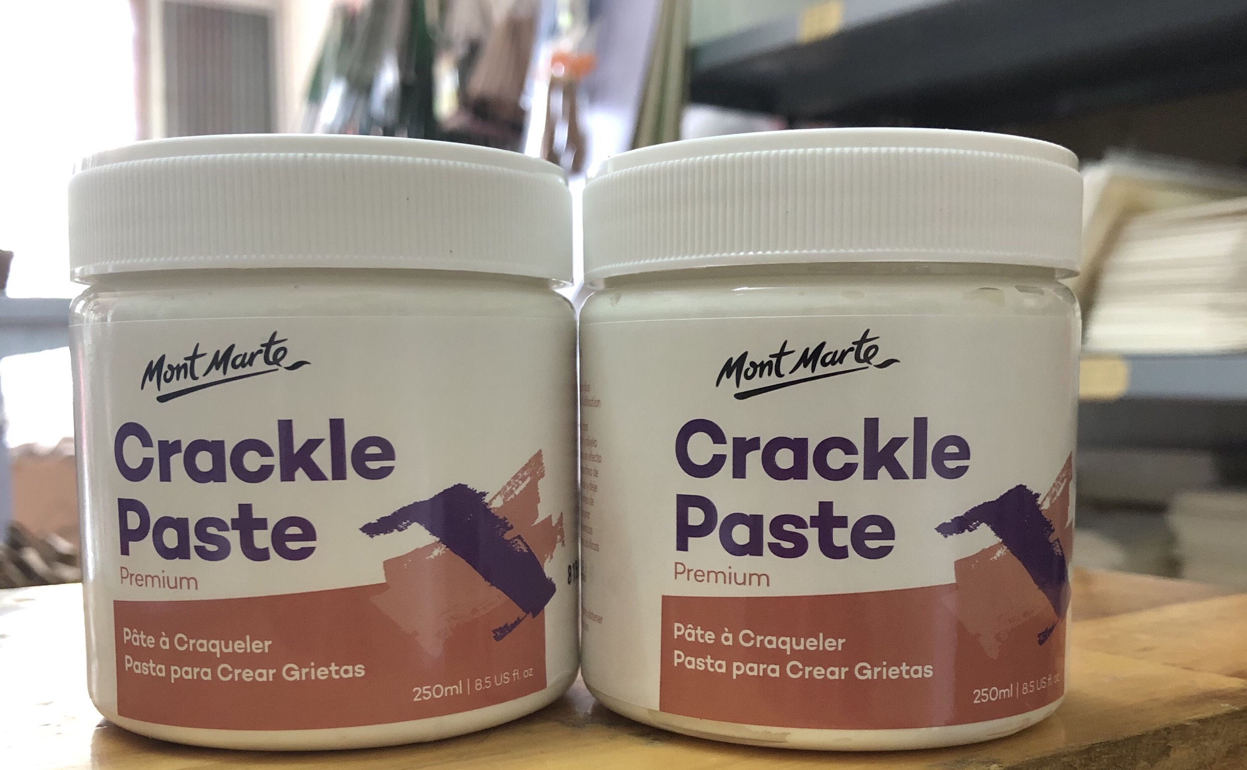 Hũ Crackle Paste Mont Marte 250ml/Crackle Paste Mont Marte 250ml