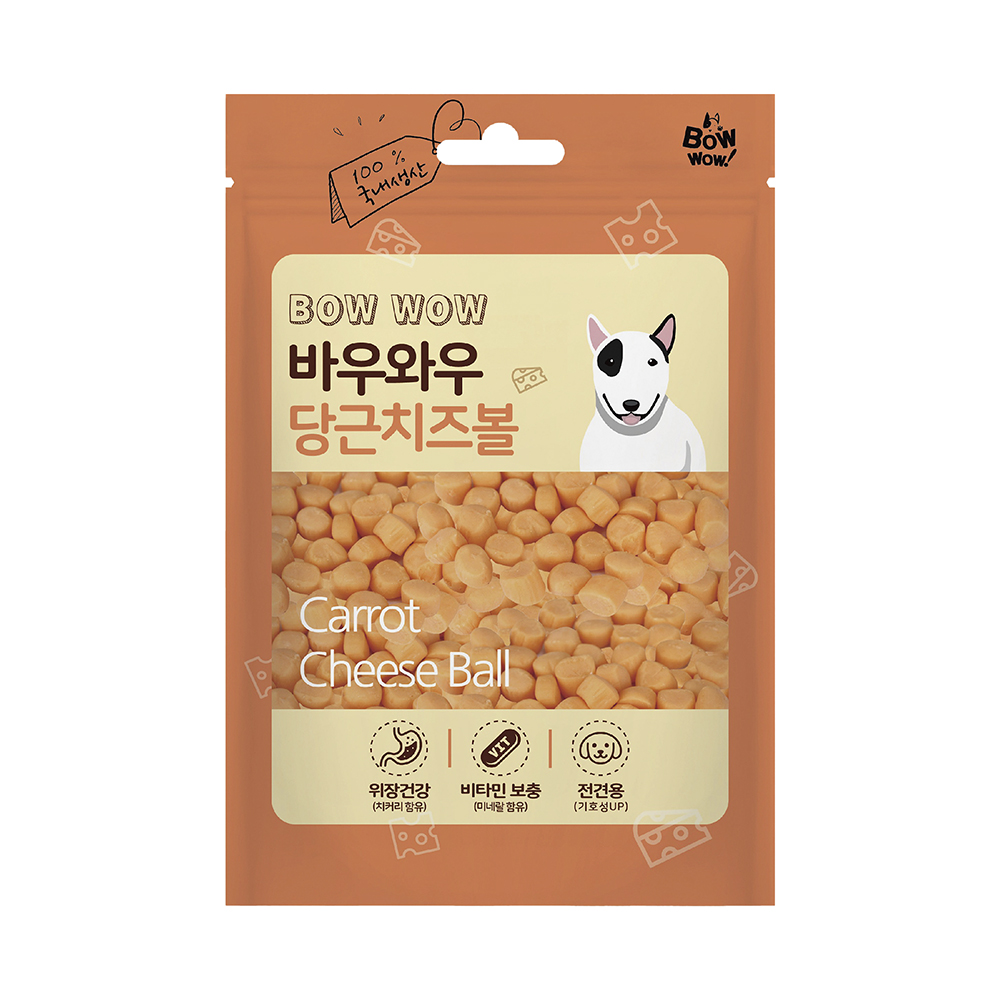 [Hoàn Tiền 10%] PHÔ MAI VIÊN CÀ RỐT BOWWOW