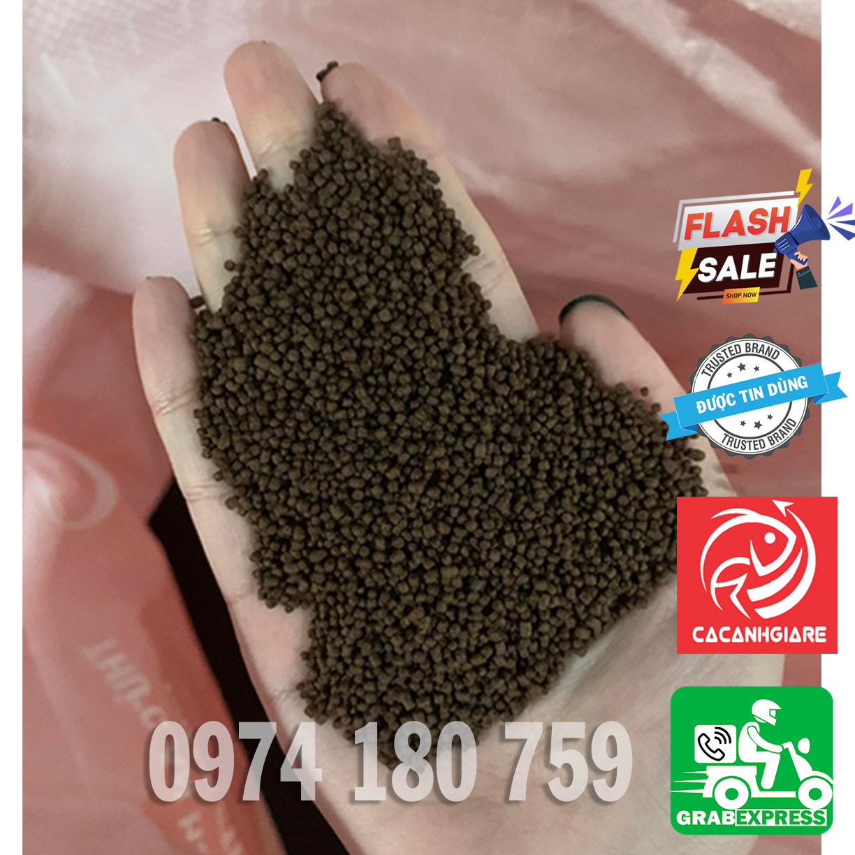 Cám Cá Giống, Cám Cá Guppy Micro [Hạt Nổi] [1KG]