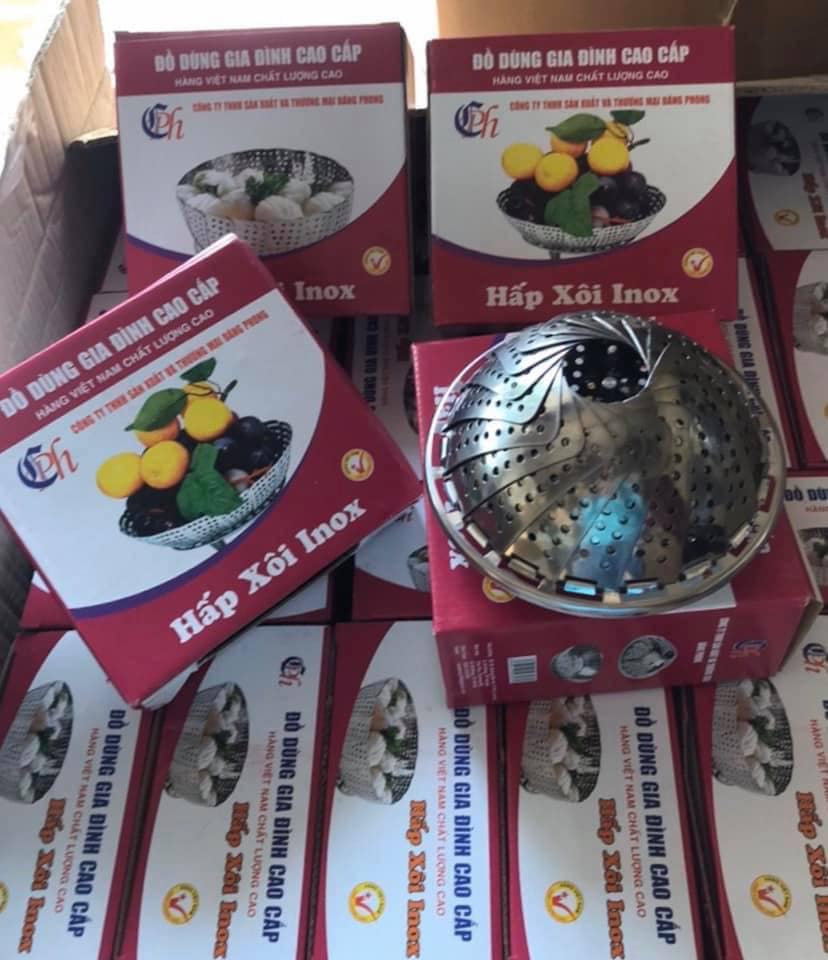 Vỉ Hấp Inox Có Chân Đa Năng