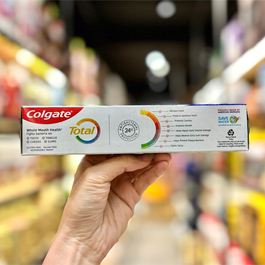 [HCM]Kem Đánh Răng Colgate Total  Advanced Whitening Của Mỹ 181g