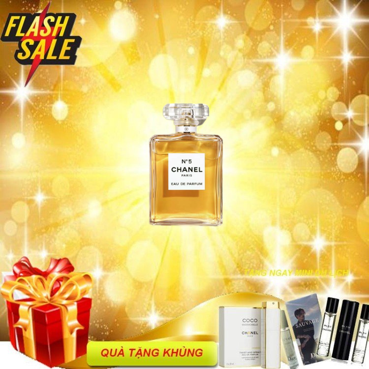 Nước hoa mini chấm Chanel N5 vàng 7.5ml