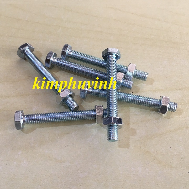 20 BỘ -  8x60mm BULONG LỤC GIÁC