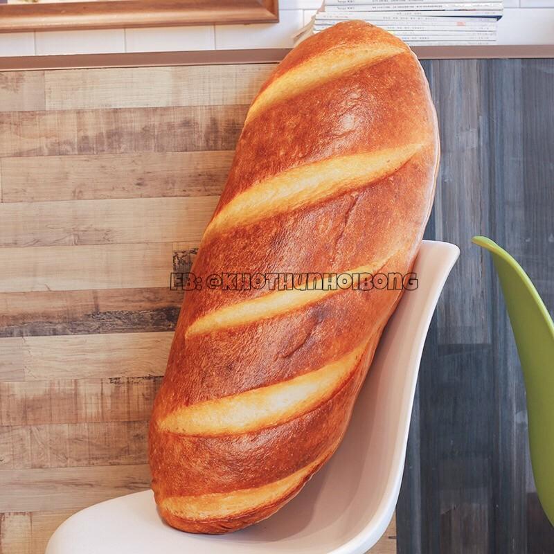 GỐI TRANG TRÍ PHÒNG KHÁCH HÌNH BÁNH MÌ GỐI ÔM 3D CHO BÉ HÌNH BÁNH MÌ [70cm] ĐỒ CHƠI NHỒI BÔNG BÁNH MÌ SANWICH GIẢM GIÁ RẺ NHẤT