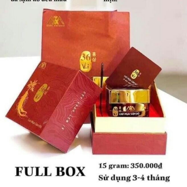 [HCM]cao mụn sâm đỏ  15 g hũ lớn