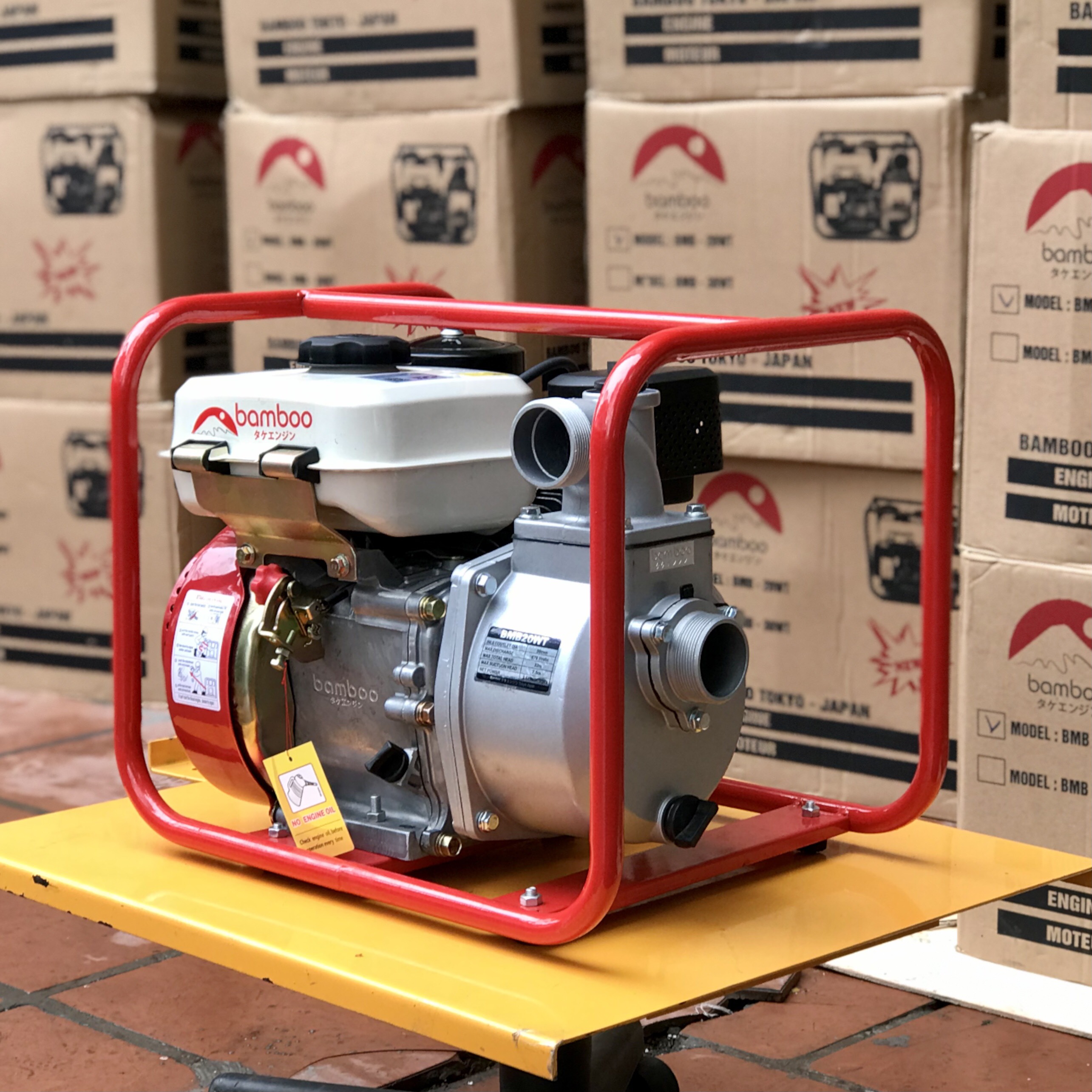 Máy Bơm Nước Chạy Dầu 6.5Hp Bamboo XB20WT