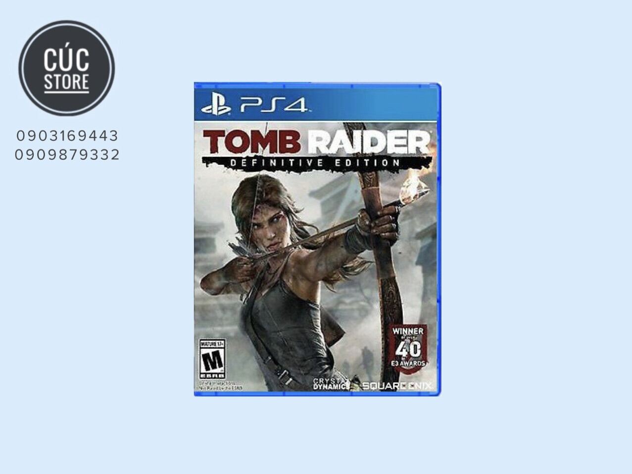 Ps4 Game Disc: Tomb Raider Definitive Edition