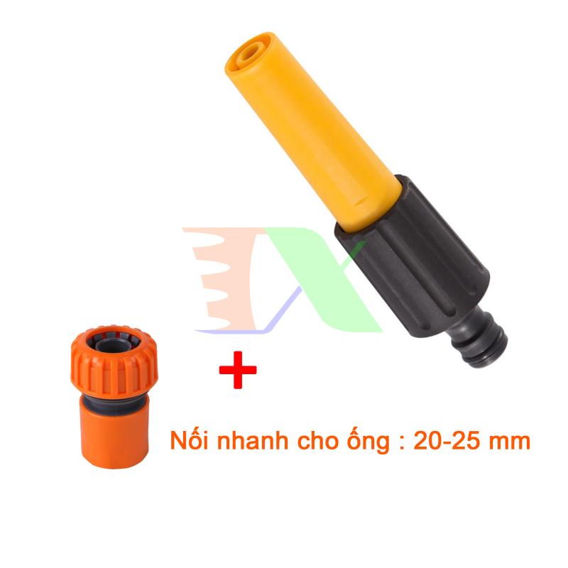 Nozzle spray watering plants, car wash voi-n16, set plastic nozzle straight multi-purpose adjustable multi-mode