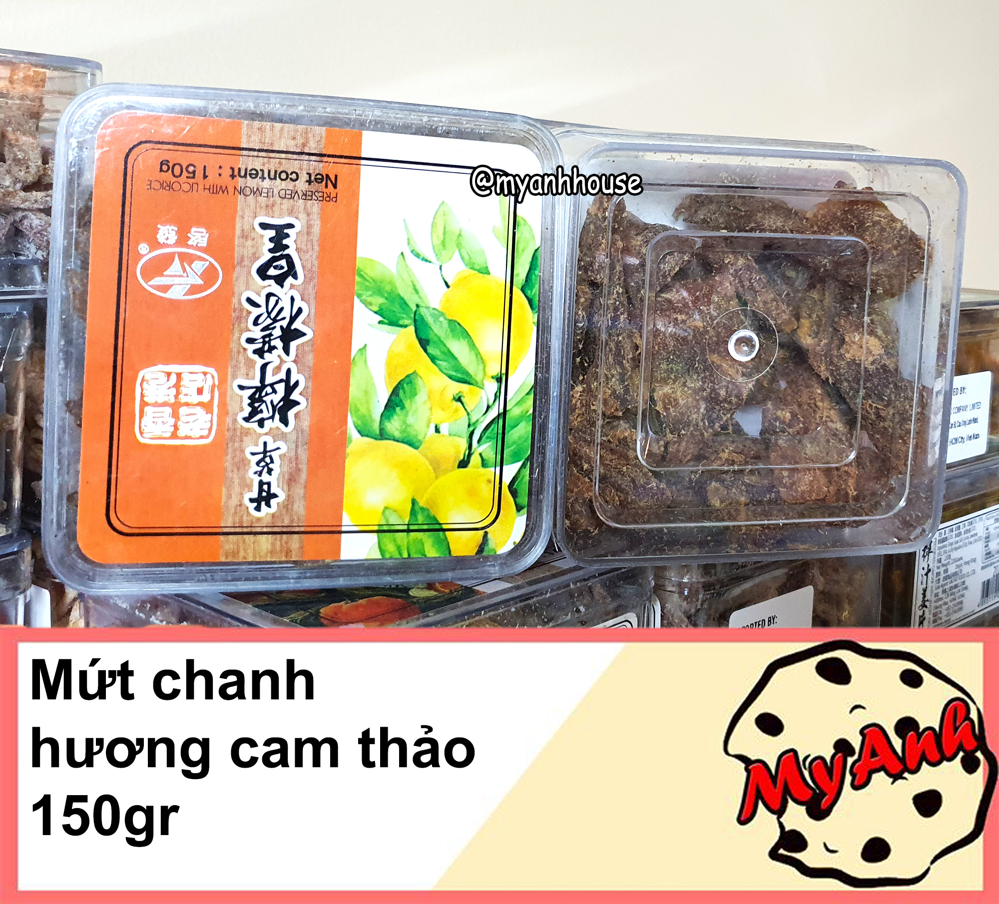 (Tắc hương cam thảo) XÍ MUỘI HONG KONG