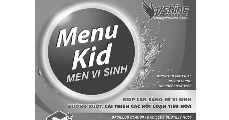 MEN VI SINH MENUKID