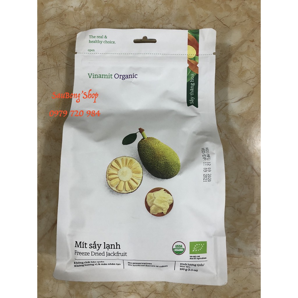 Mít Sấy Lạnh VINAMIT 100g (gói)