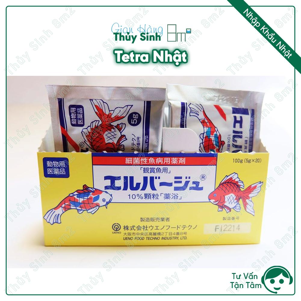 Tetra nhật trị nấm, dưỡng cá, khử khuẩn hồ cá | 8m2