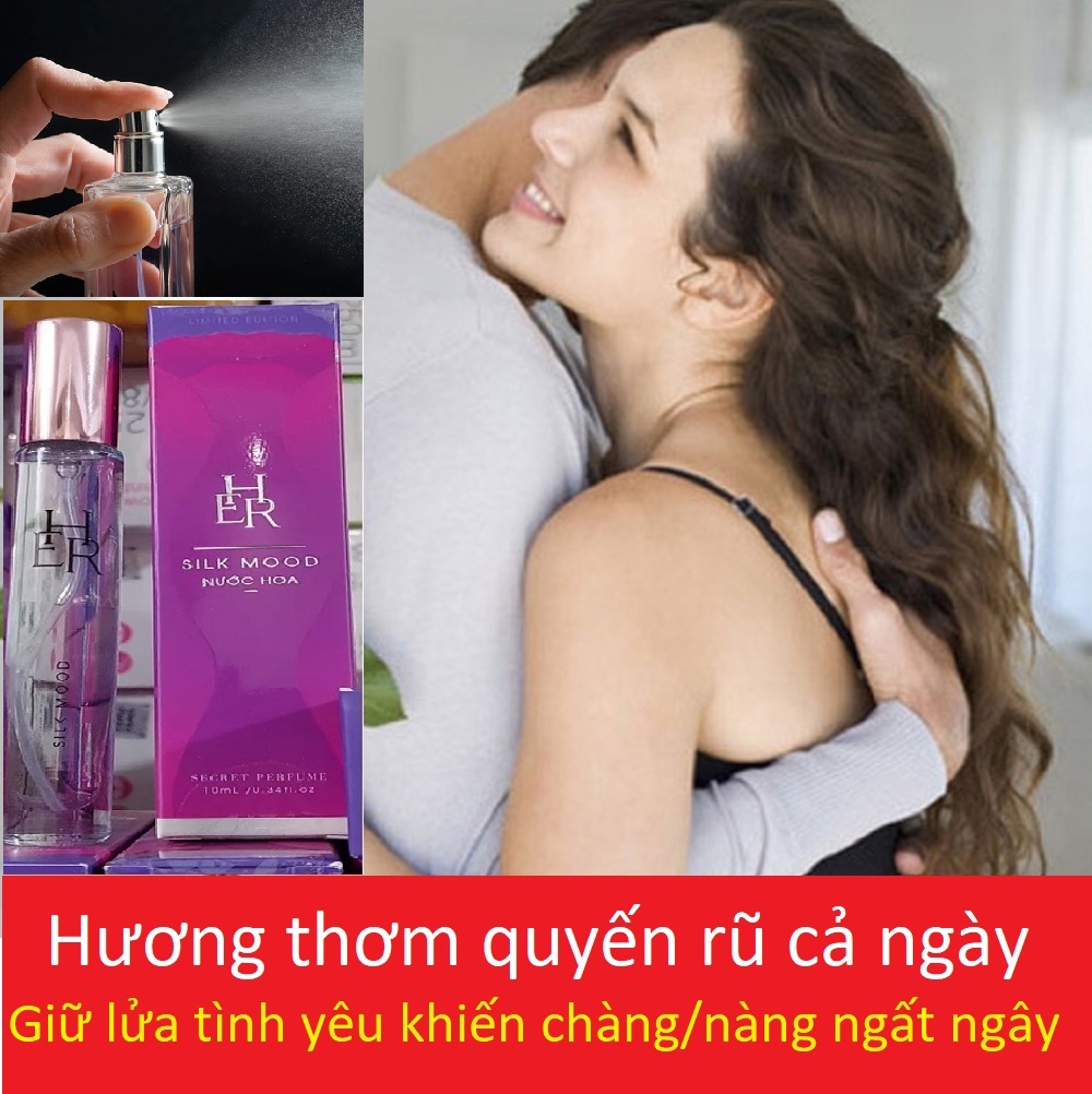 Nước hoa laco silk mood 10ml hương tự nhiên thơm cả ngày