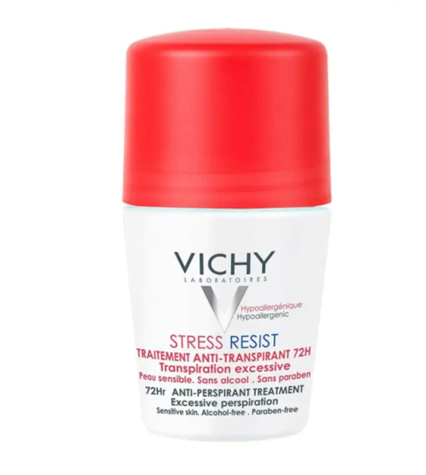 Lăn Khử Mùi VICHY 50ml Nội Địa Pháp Khô Thoáng, Ngăn Tiết Mồ Hôi Vùng Da Dưới Cánh Tay Lên Đến 48H