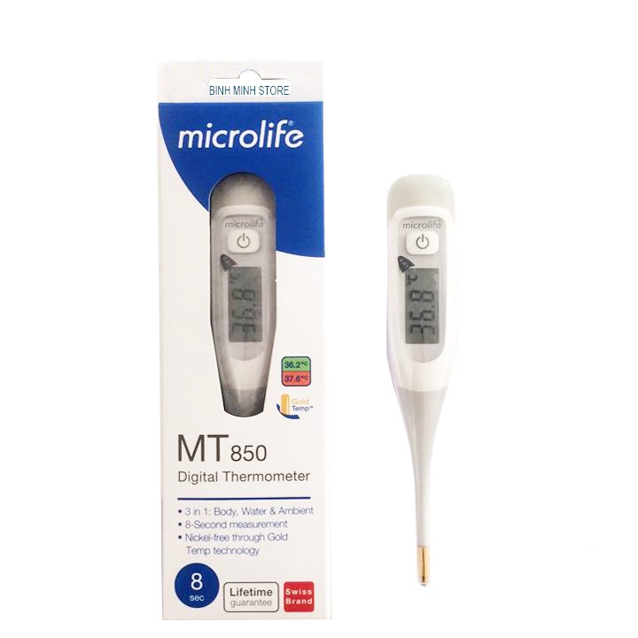 Nhiệt Kế Điện Tử Kẹp Nách Microlife MT850 ( đo nhanh 8giây )