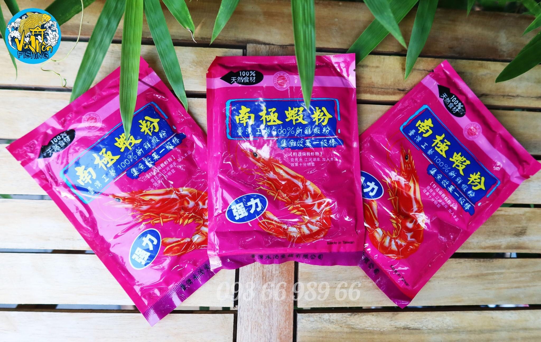 Bột Tôm Thủy Bạc Sa Phạm-mồi câu rô phi