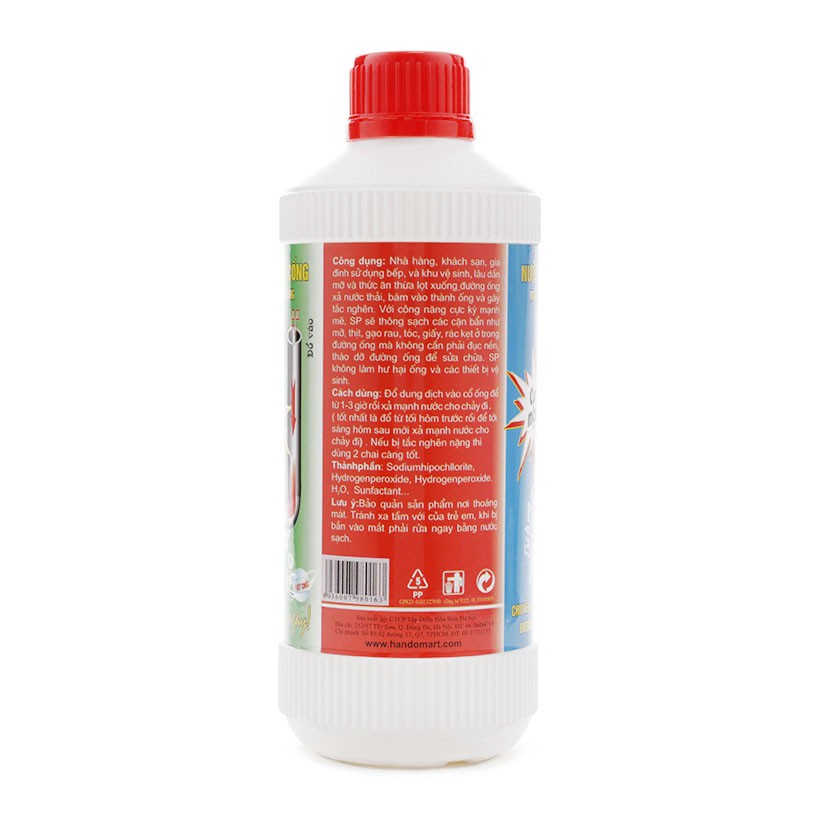 Nước Thông Cống Hando 570ml (Nội địa)