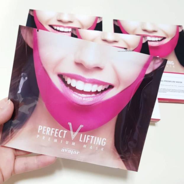 Mặt nạ v line avajar perfect v lifting premium