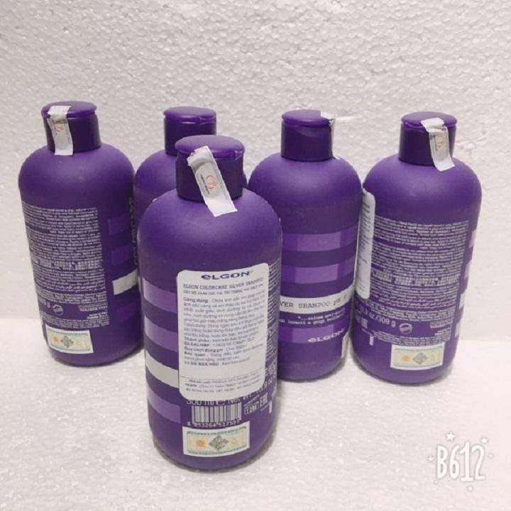 Dầu Gội Khử Vàng Elgon Silver Shampoo