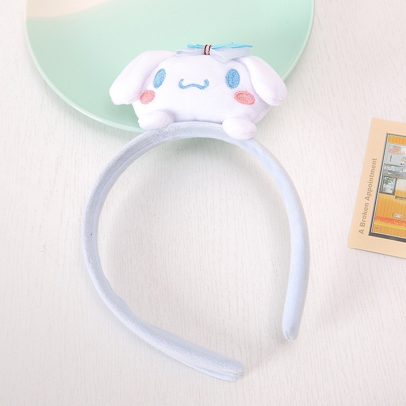 Cài tóc bờm tóc thú bông Sanrio Kuromi dễ thương