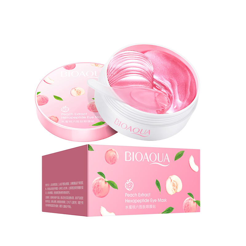 Mặt nạ mắt Đào Bioaqua 80gr (60 Miếng)