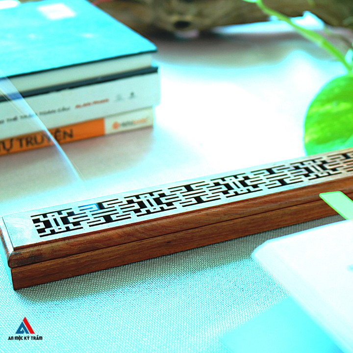 [HCM]Bộ Dụng Cụ Đốt Trầm Hương Không Tâm| Bộ Xông Trầm Bằng Gỗ Hương Cao Cấp