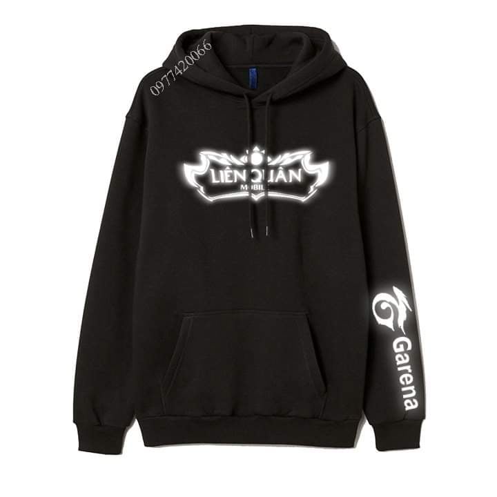 Áo Liên Quân , Áo Hoodie Liên Quân Garena In Theo Yêu Cầu