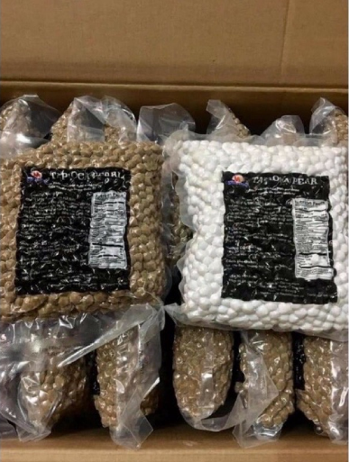 TRÂN CHÂU ĐEN/TRẮNG MINH HẠNH 1KG/GÓI - [Nguyên liệu trà sữa]