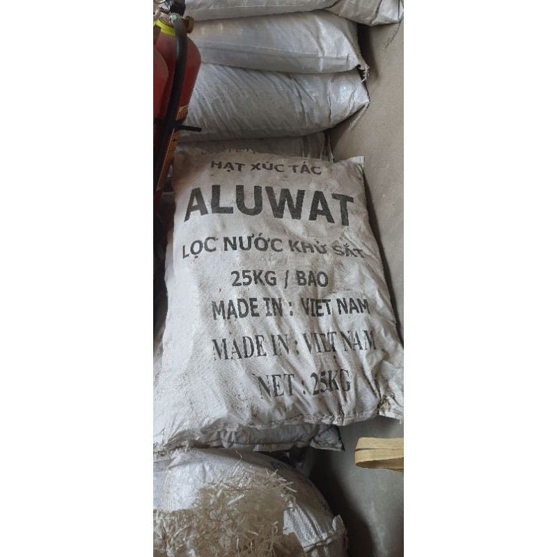 Combo 10kg hạt aluwat sứ nung đá vôi