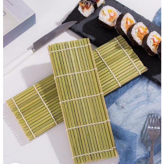 Mành tre cuộn / quấn shushi , kimbap , cơm cuộn