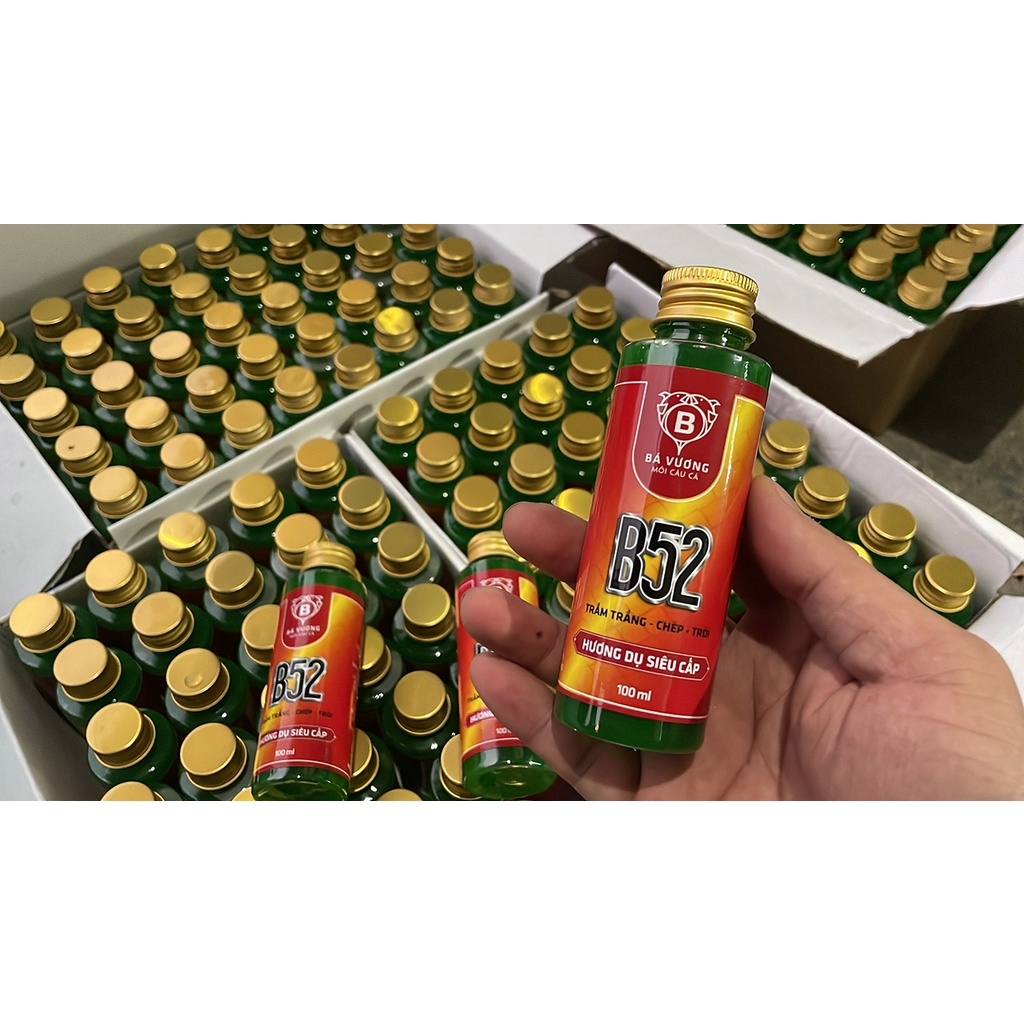 HƯƠNG DỤ CÁ SIÊU CẤP B52 – MỒI CÂU BÁ VƯƠNG