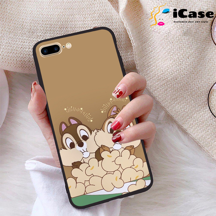 Ốp lưng iPhone 7 Plus viền dẻo TPU BST Mouse