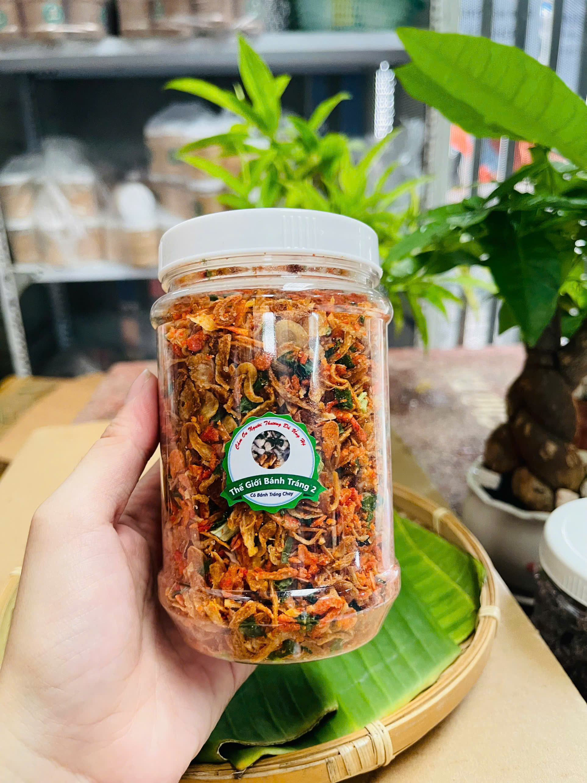 200gr Muối tôm hành phi thơm ngon đặc sản Tây Ninh