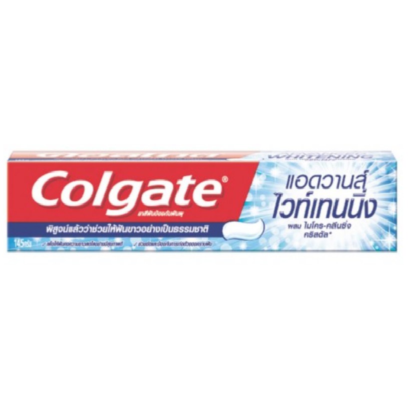 [HCM]Kem Đánh Răng Colgate Maxfresh 160g ,Colgate Advanced Whiteng 135g Thái Lan