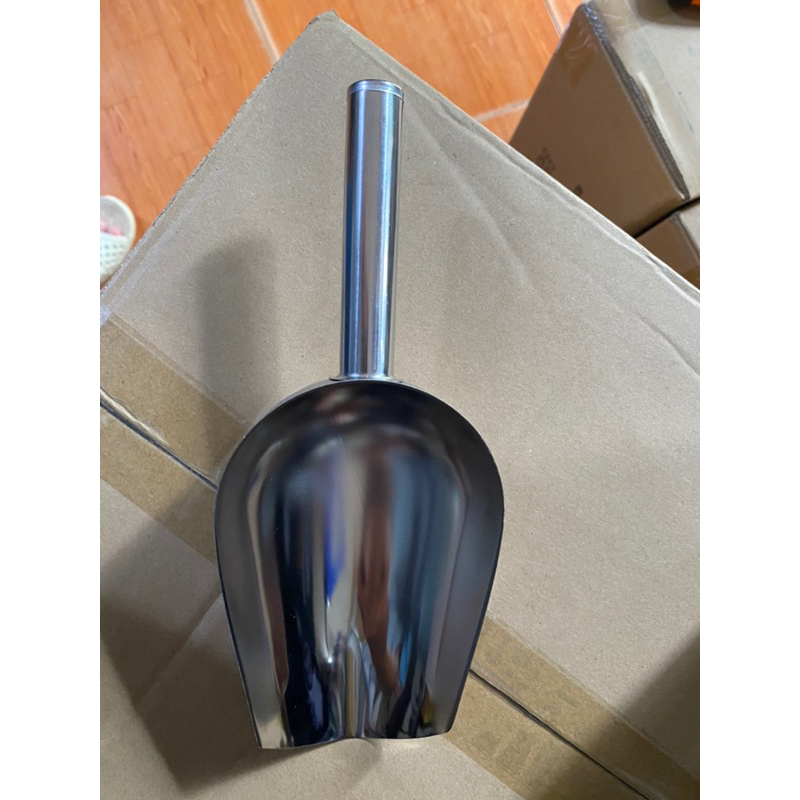 Dụng cụ xúc đá inox - xẻng xúc đá - xẻng xúc gạo - dụng cụ xúc gạo đa năng