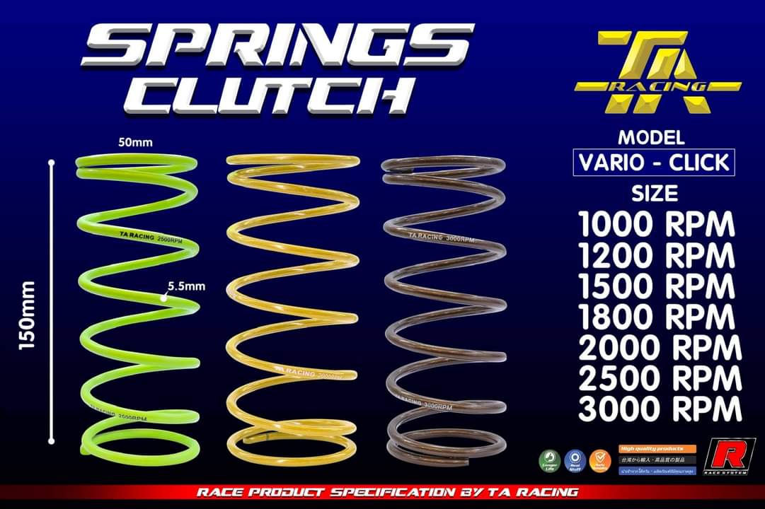 Lò xo nồi độ air blade- vario-click-125-150 ta racing