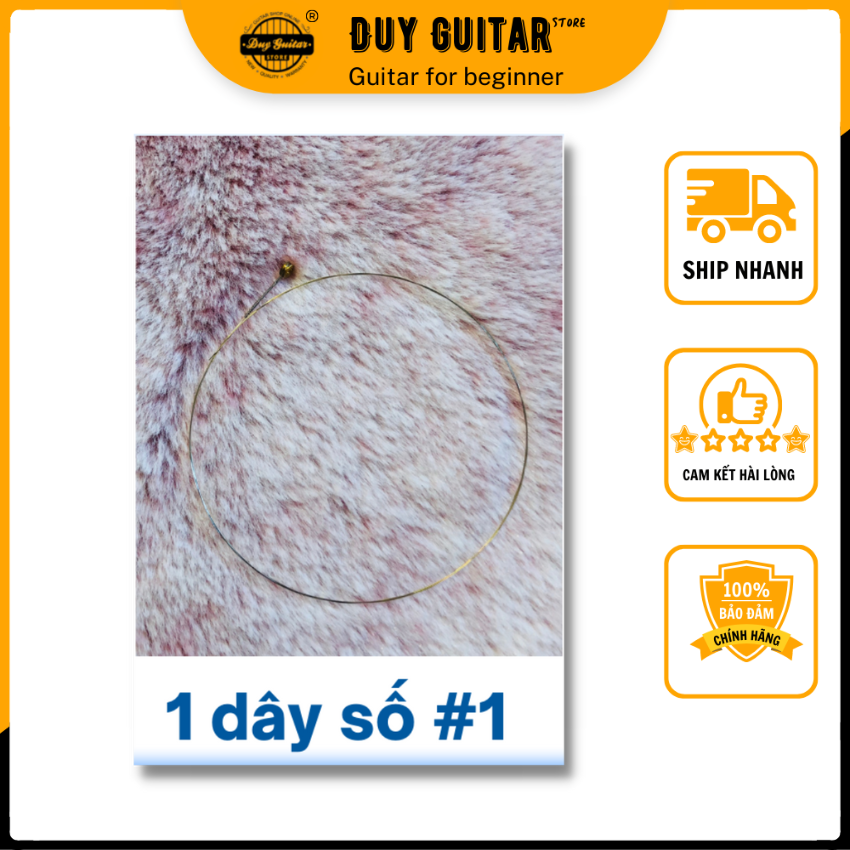 1 guitar string phím lõm Duy Guitar