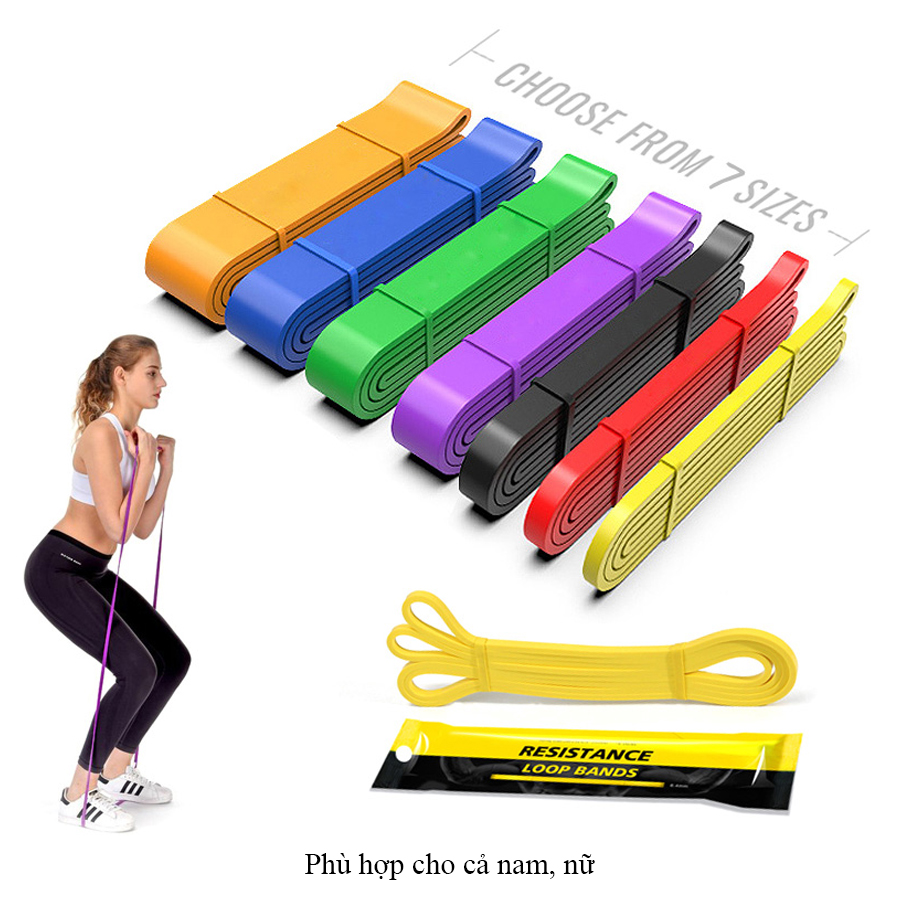 Dây kháng lực đa năng powerband WP tập gym