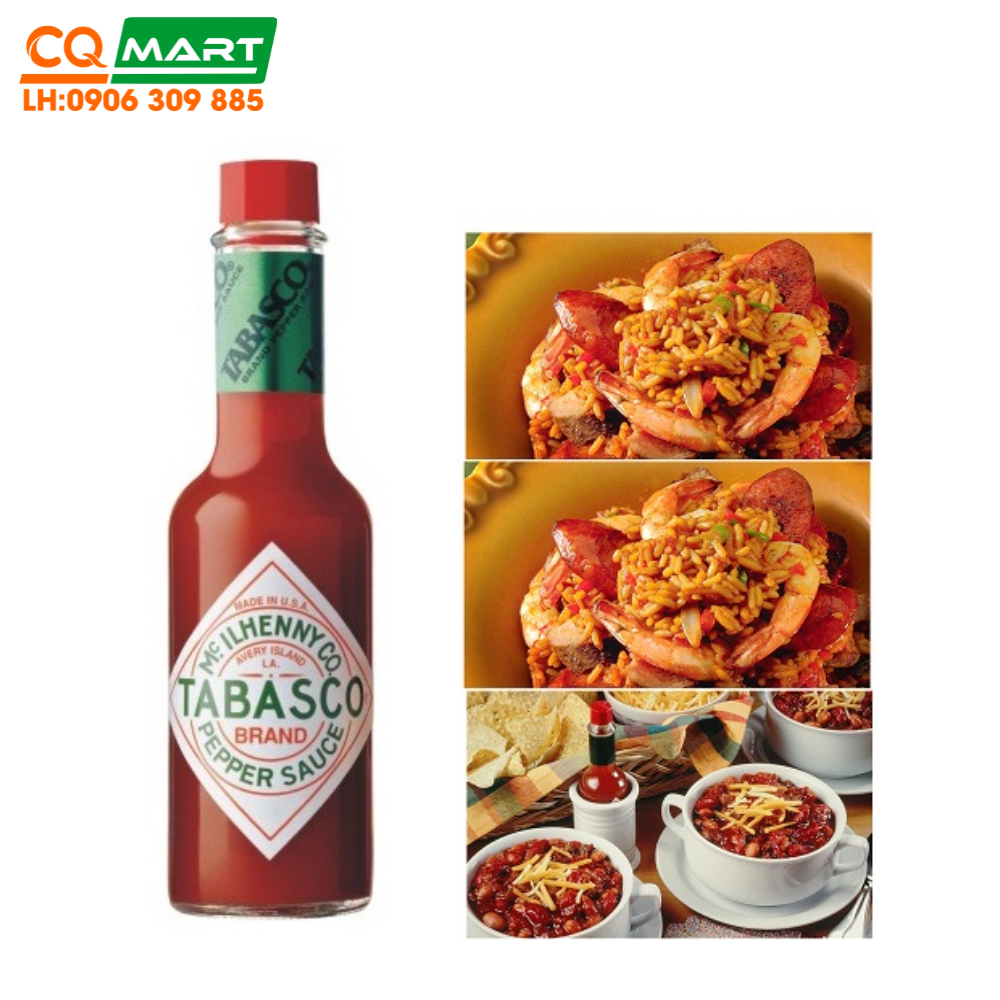 Sốt ớt đỏ Tabasco 60ml